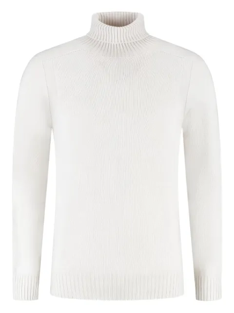 Gran Sasso turtleneck ribbed sweater