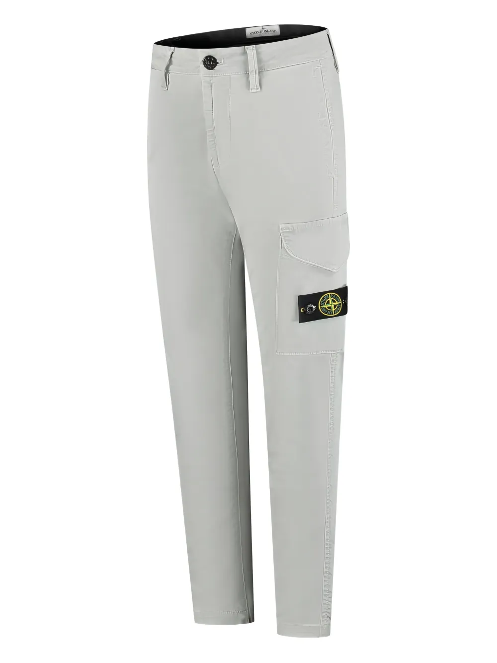 Stone Island Junior Compass-badge cargo pants | Boys Casual Trousers | Image 2