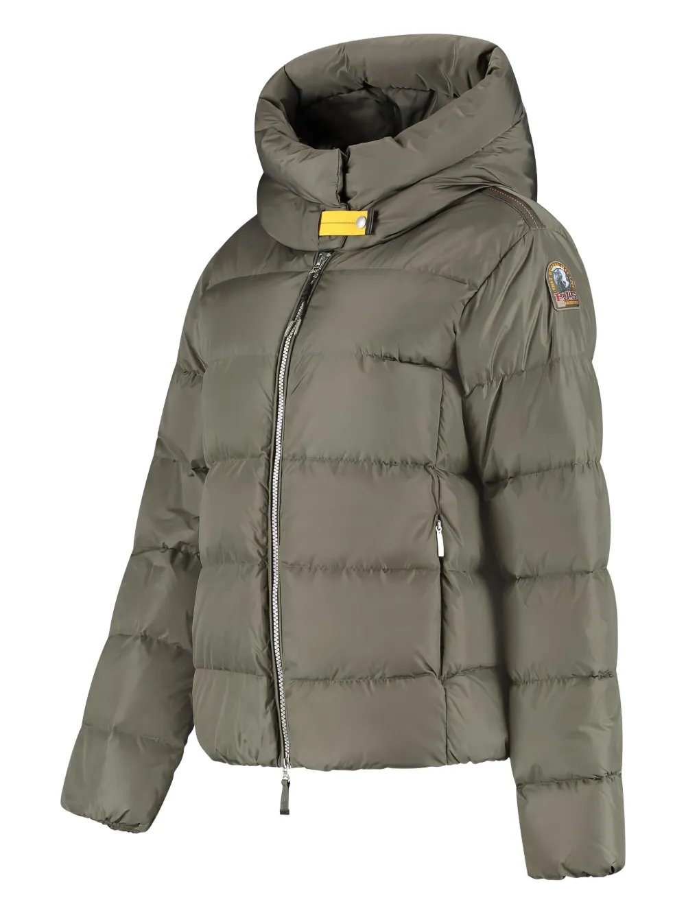 Parajumpers Jinny High-neck Quilted Jacket In Green