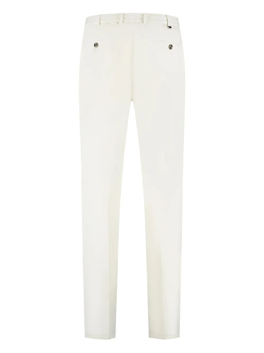 PT Torino pressed-crease trousers - Wit