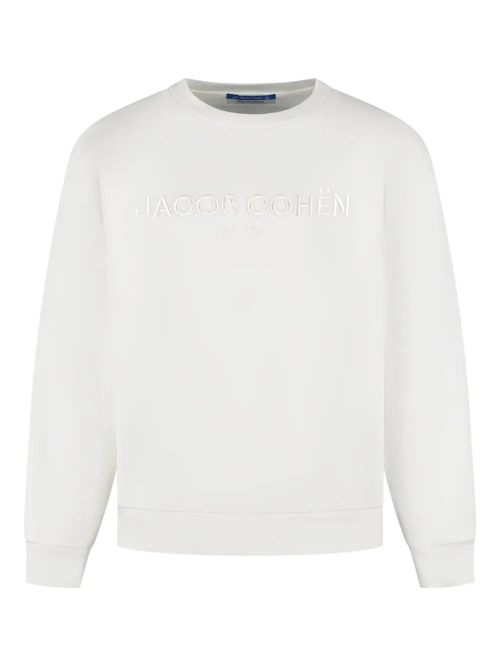 Jacob Cohën embroidered-logo sweatshirt | White | Image 1