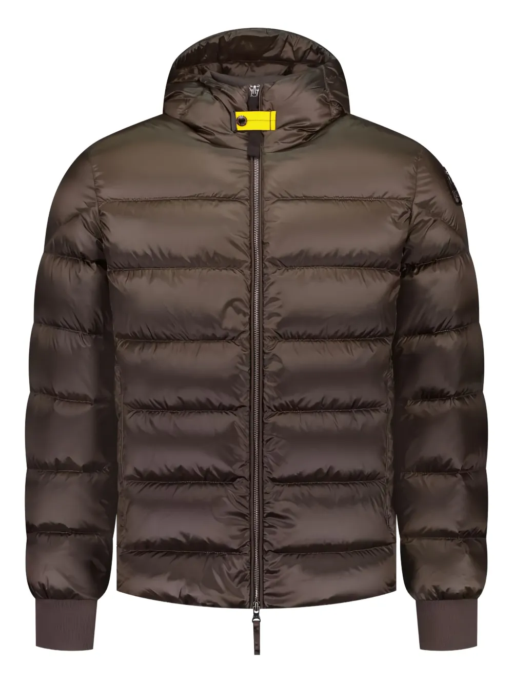 Parajumpers Pharrel Hooded Padded Jacket In Brown