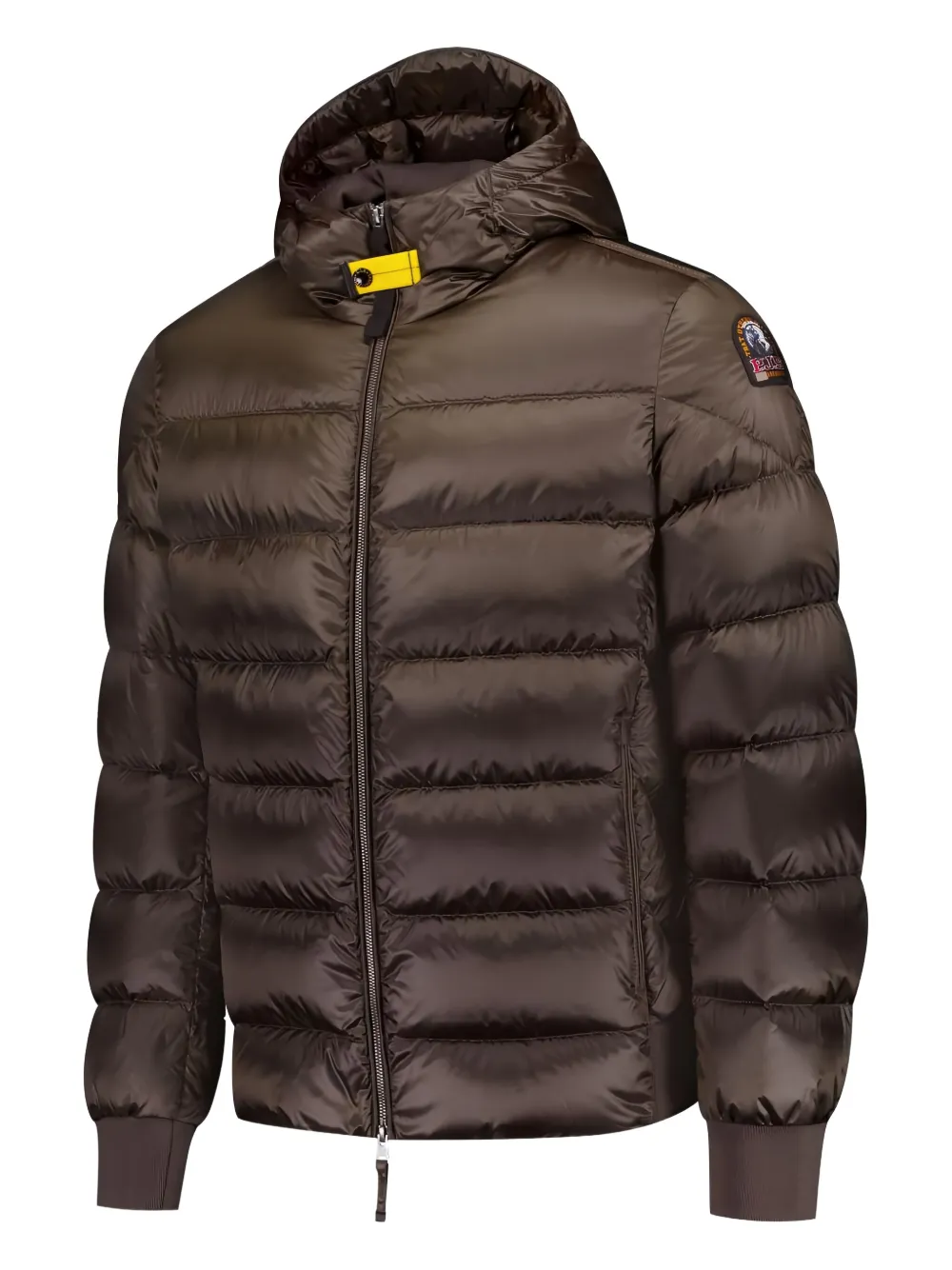 Parajumpers Pharrel Hooded Padded Jacket In Brown