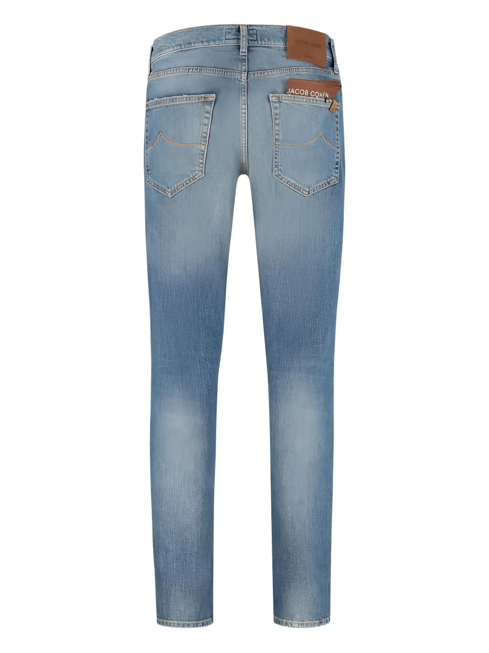 Jacob Cohën Gerafelde jeans - Blauw