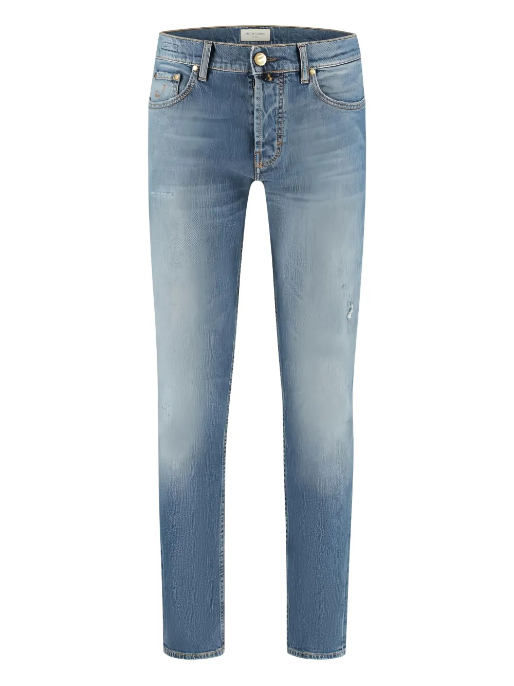 Jacob Cohën faded distressed jeans - ブルー Jacob Cohën faded distressed jeans - ブルー