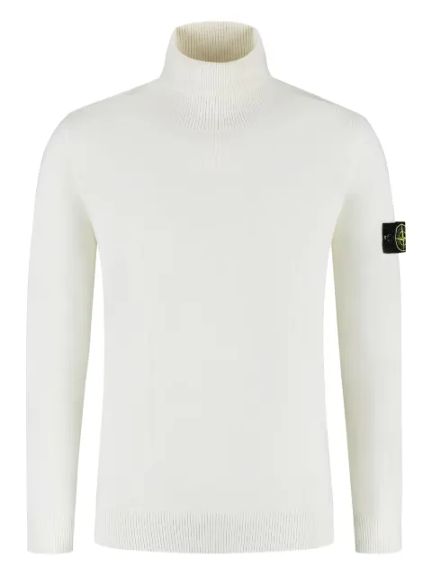 Stone Island suéter con bolsillo de parche