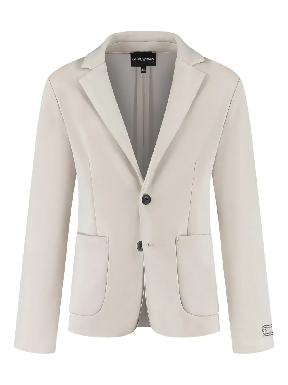 Emporio Armani Kids patch-pocket two-button blazer | White | Image 1