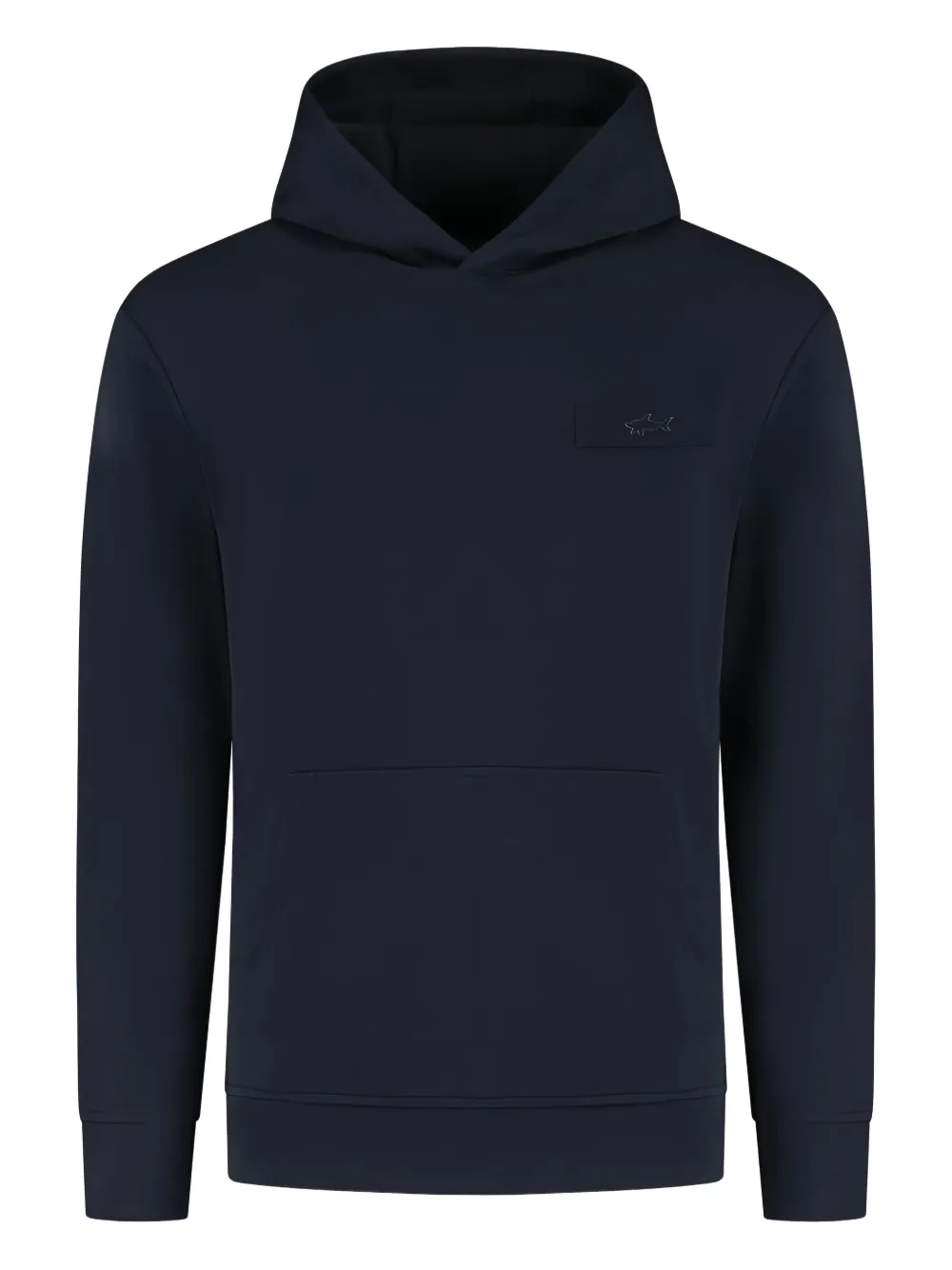 Paul & Shark logo-detail hoodie - ブルー Paul & Shark logo-detail hoodie - ブルー