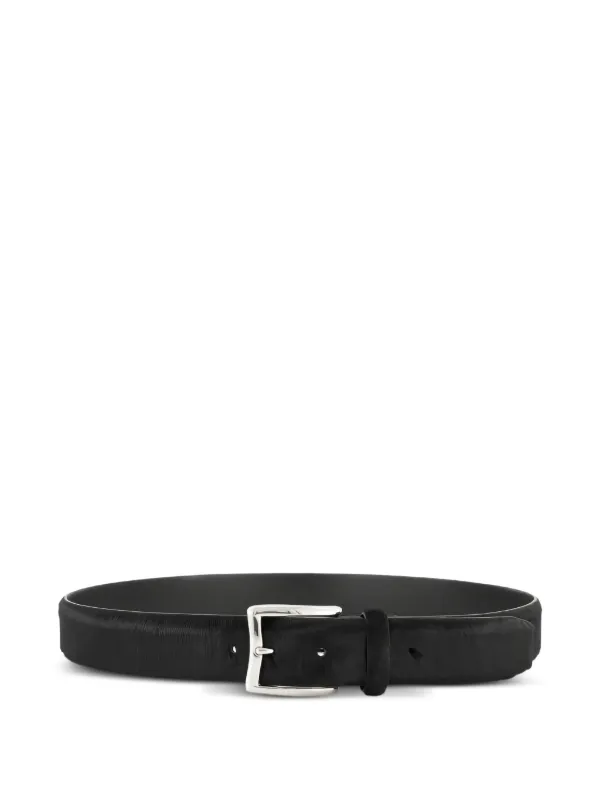Jacob Cohën Calf-hair Belt in Black