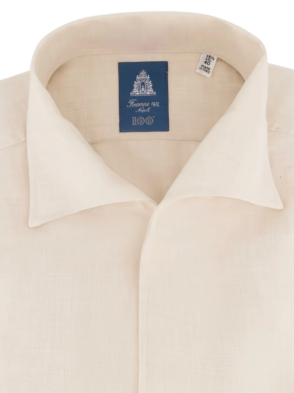 Finamore 1925 Napoli Button-down overhemd - Beige