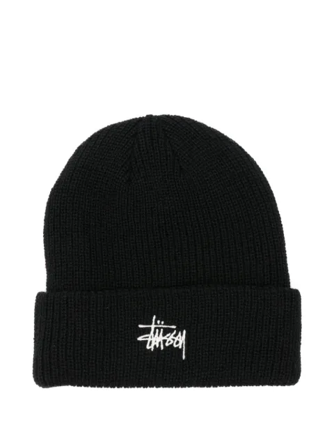Stüssy logo-embroidered beanie