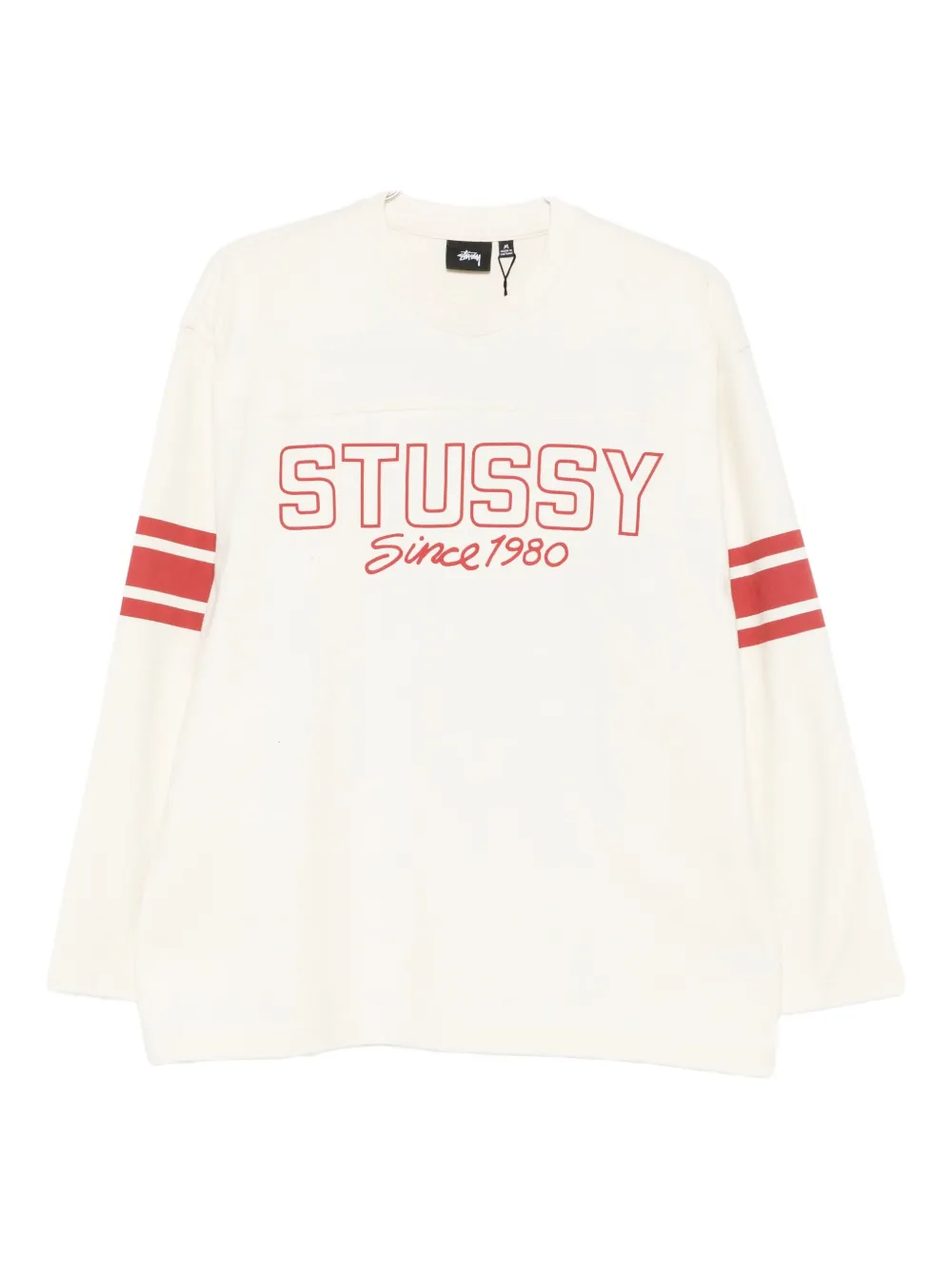 Stussy Football Sweatshirt In Neutral
