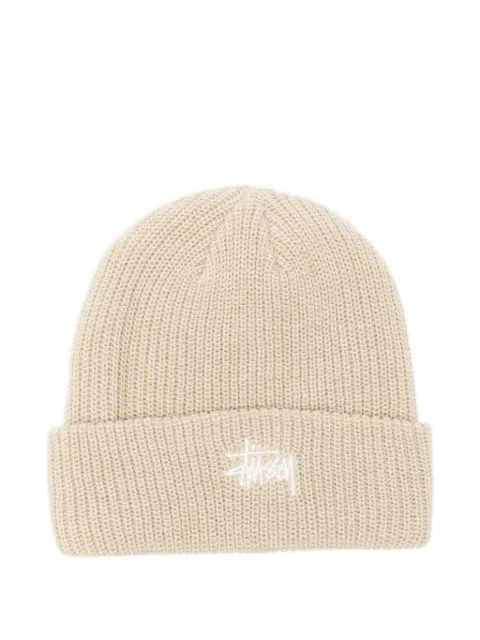 Stüssy logo-embroidered beanie