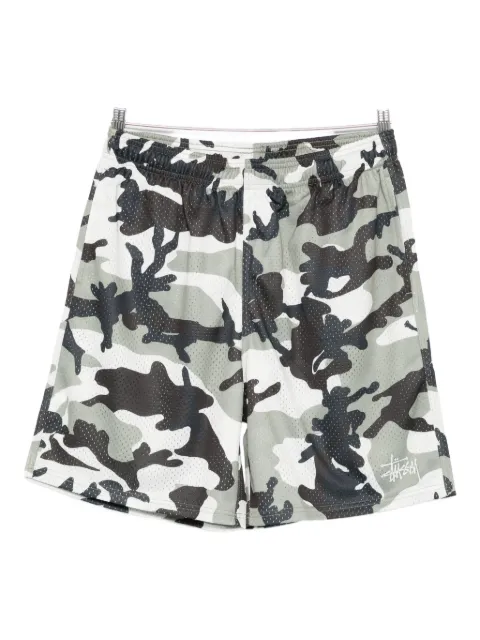 Stüssy camouflage-print shorts