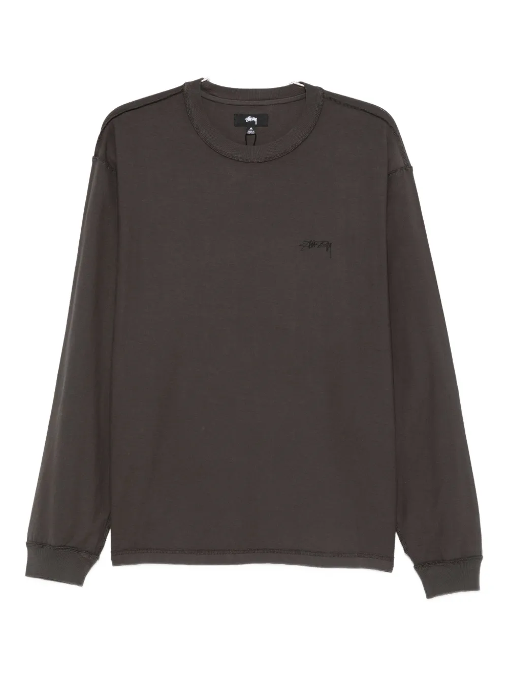Stussy Cotton Sweater In Black