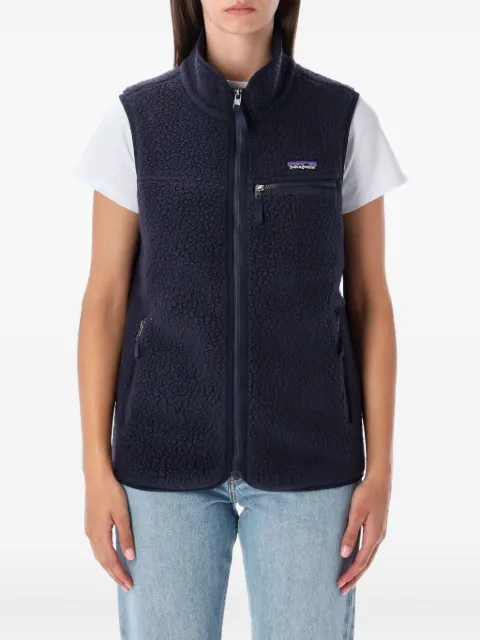 Patagonia zip-front fleece vest