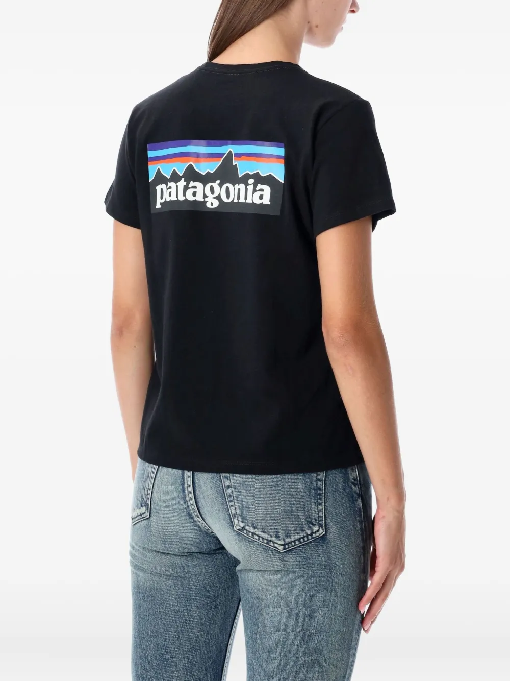 Patagonia تيشيرت بأكمام قصيرة وشعار الماركة | تيشيرتات وجيرسي | Image 2