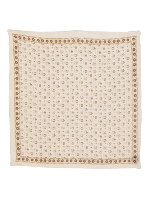 Soeur floral-print twill scarf