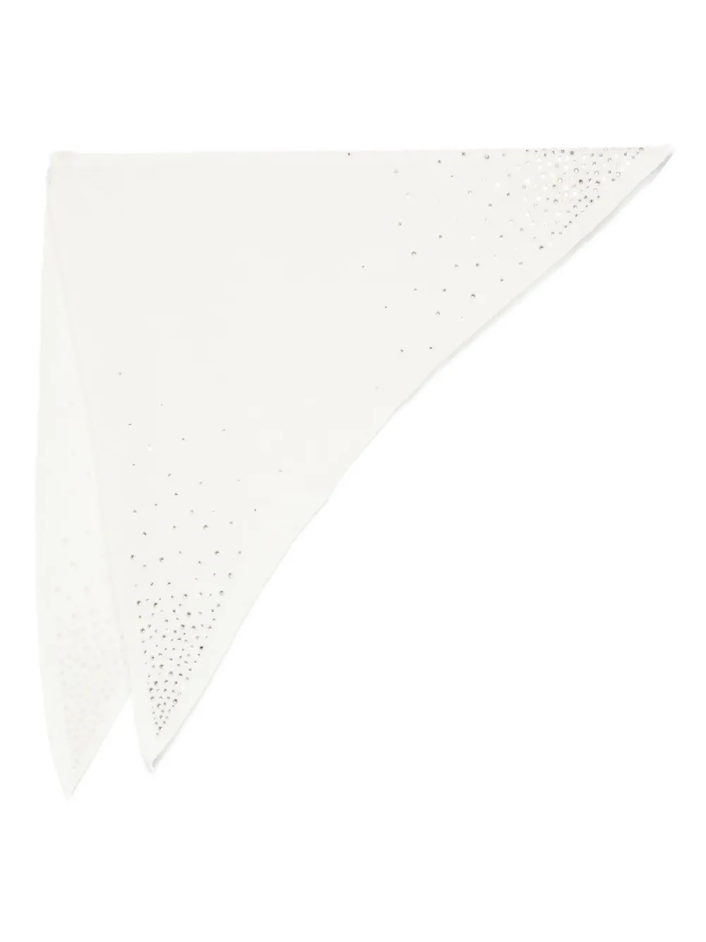 Faliero Sarti cashmere scarf | White | Image 1