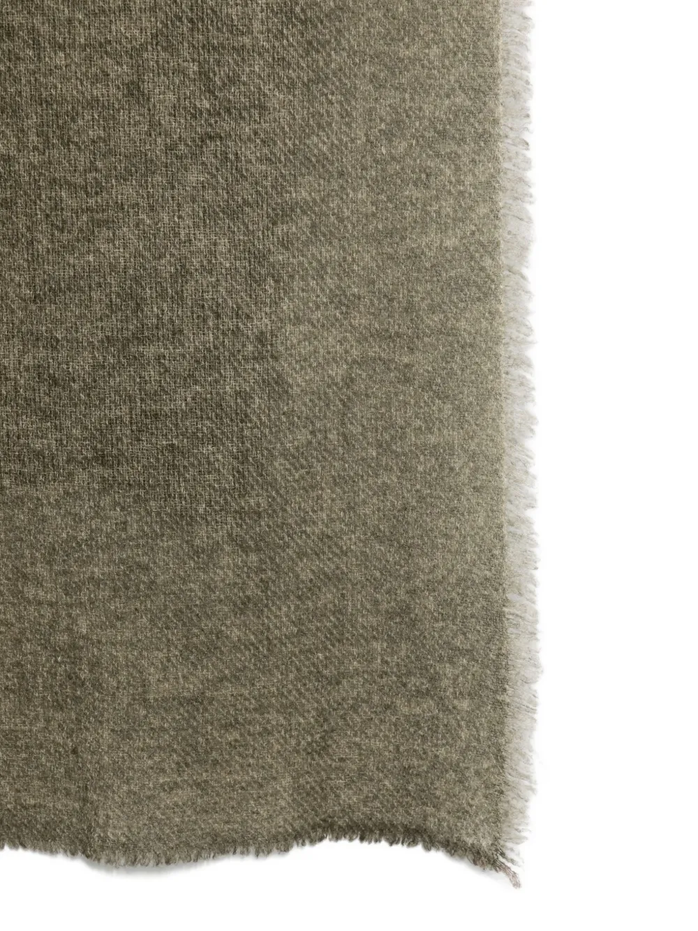 Faliero Sarti fringed-hem scarf - Bruin