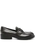 Ash penny leather loafers - Black
