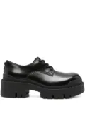 Ash lace-up platform Derby shoes - Black