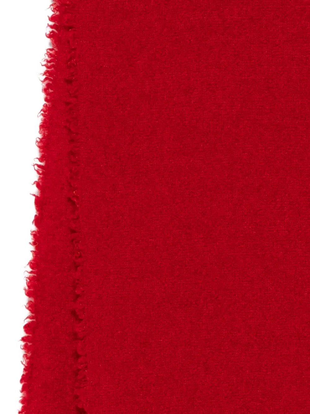 Faliero Sarti Fringed Scarf In Red