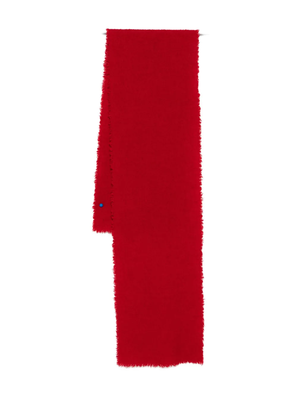 Faliero Sarti Fringed Scarf In Red