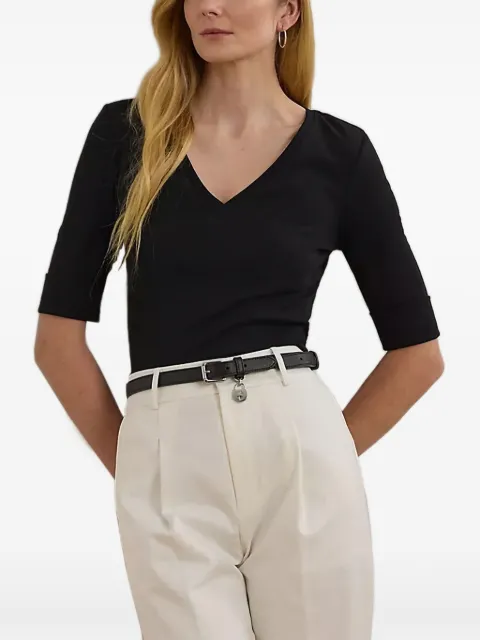 Lauren Ralph Lauren V-neck half-sleeve T-shirt