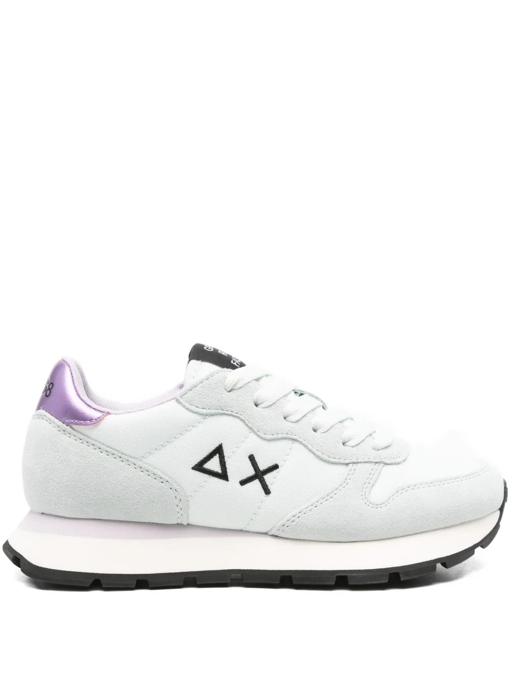 Sun 68 Logo-motif Sneakers In Gray