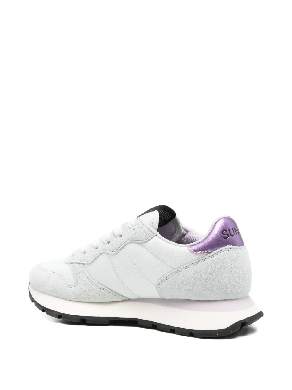 Sun 68 Logo-motif Sneakers In Gray