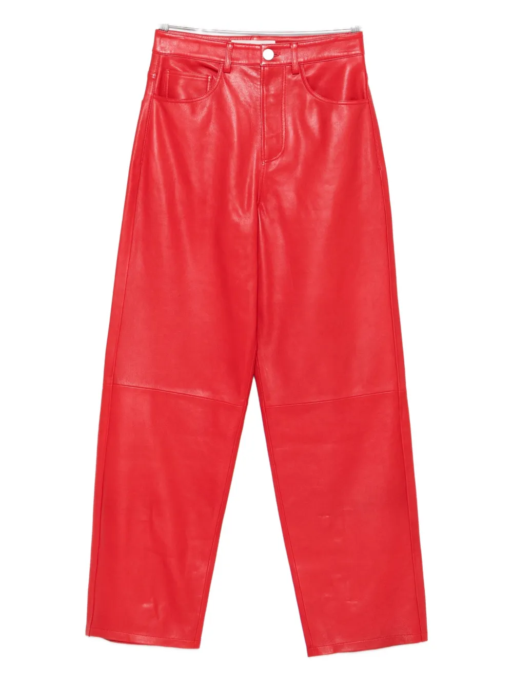 Rohe Lambskin Pants In Red