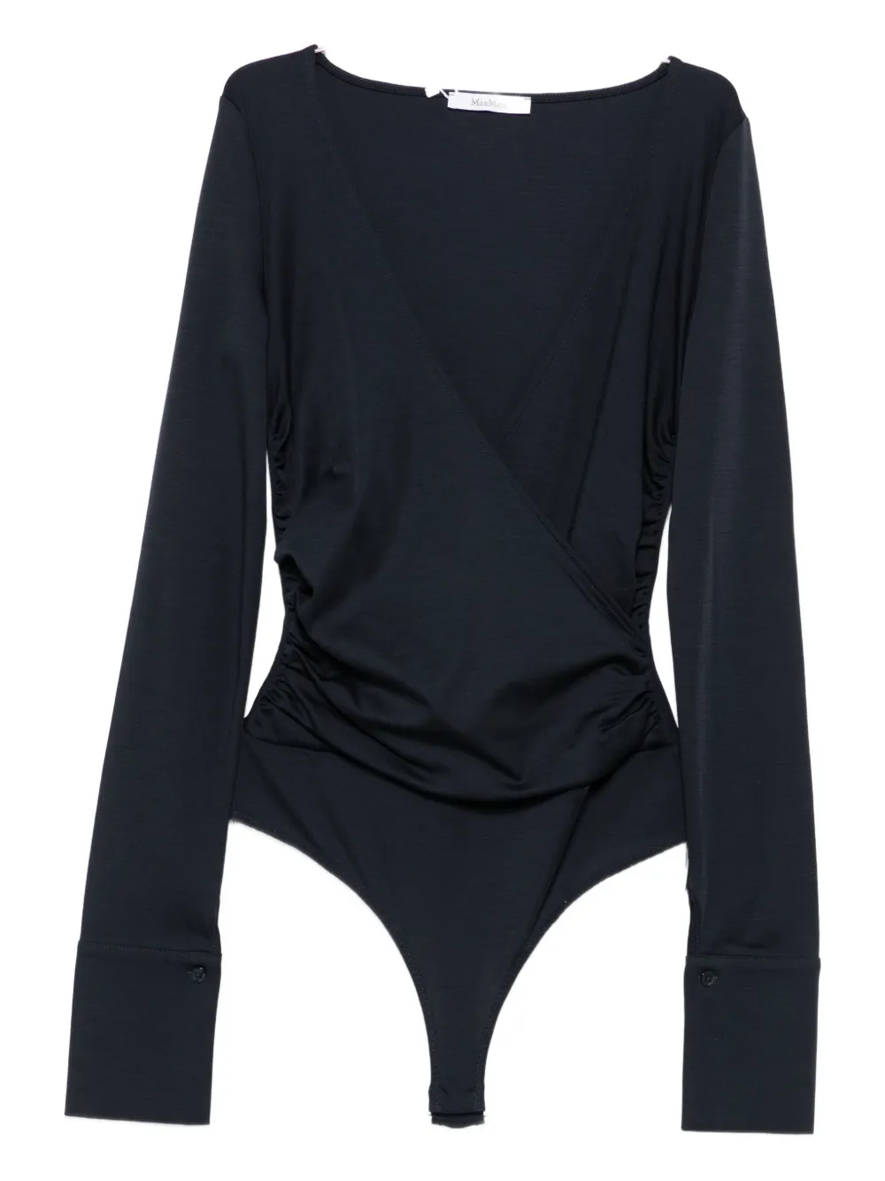 Max Mara Nigella long-sleeve bodysuit | Blue | Image 1