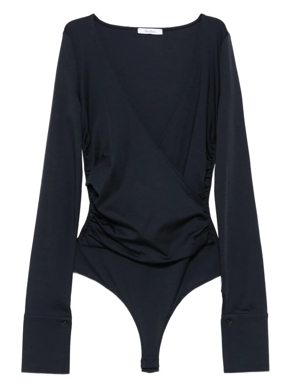 Max Mara Nigella long-sleeve bodysuit | Blue | Image 1