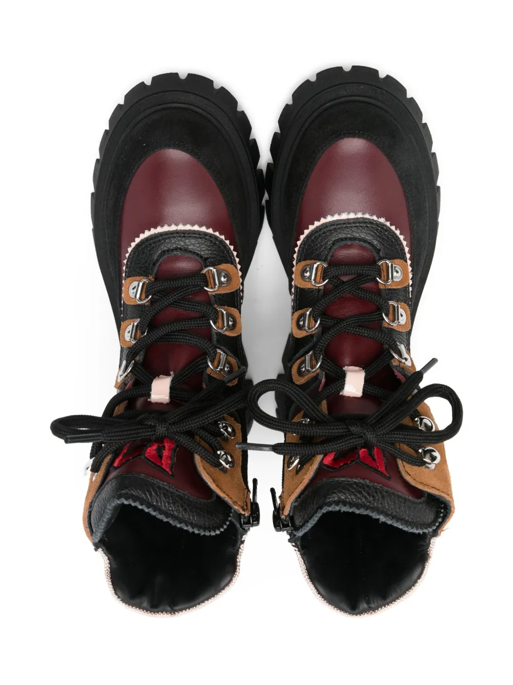 DSQUARED2 KIDS Veterlaarzen met chunky zool Rood