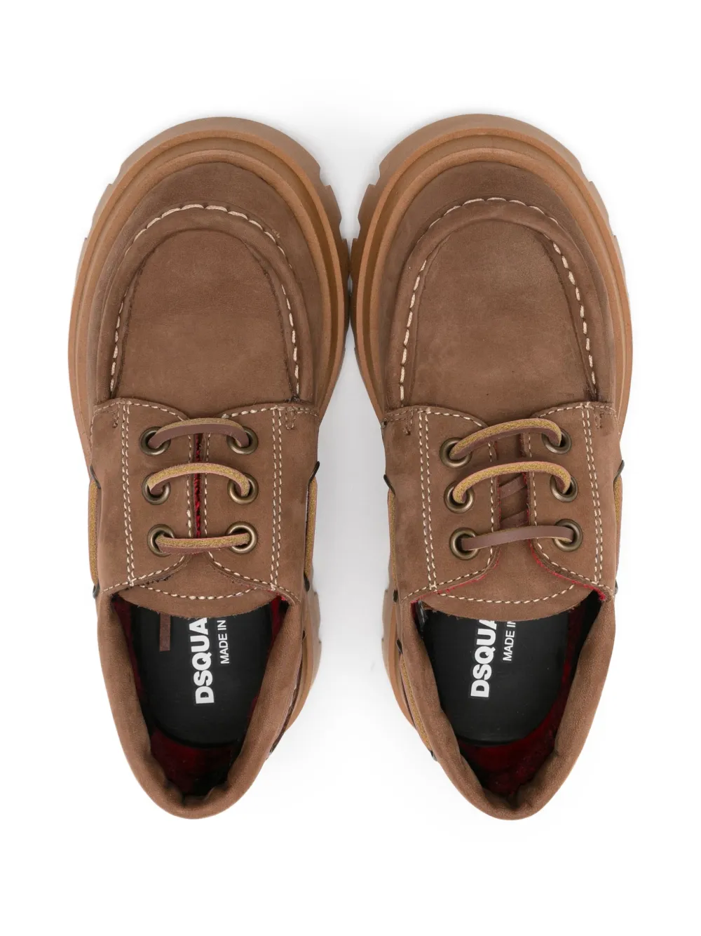DSQUARED2 KIDS Veterschoenen Bruin