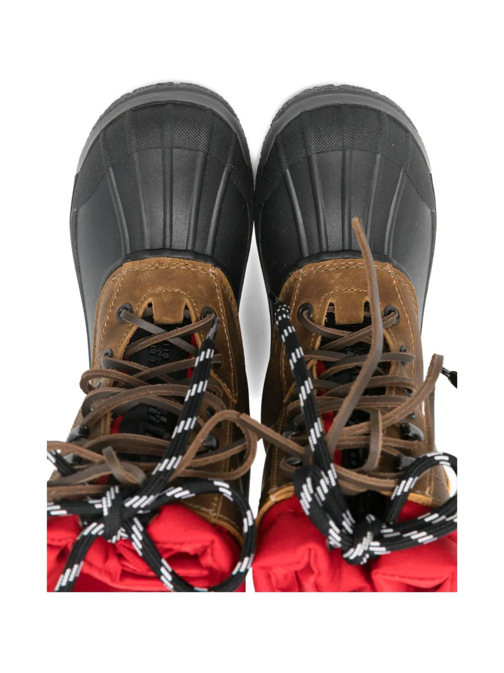 DSQUARED2 KIDS Laarzen met logopatch Bruin