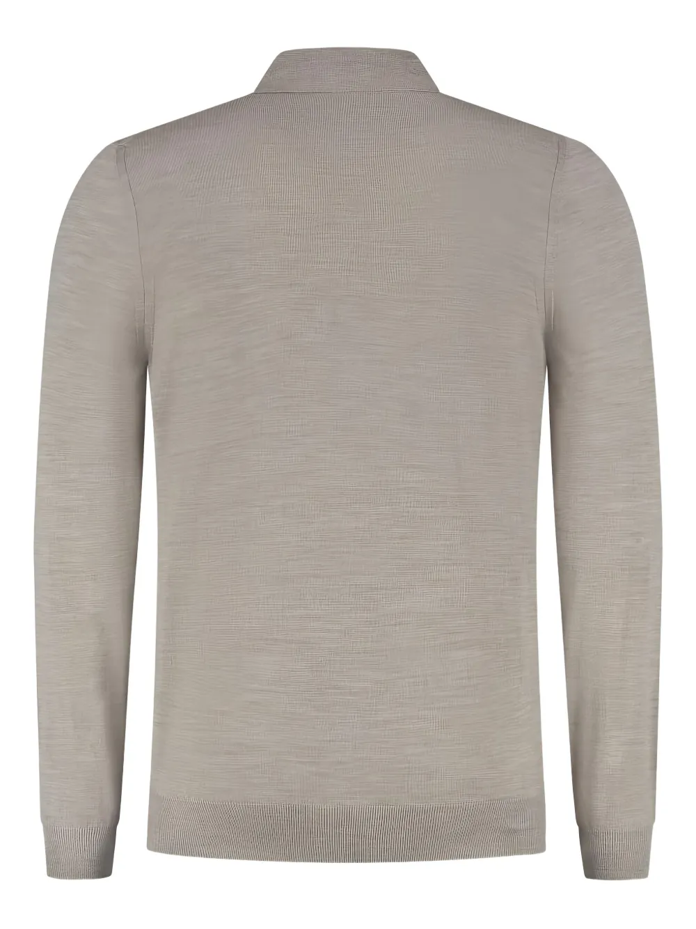 Marco Pescarolo polo-collar half-zip sweater - Beige