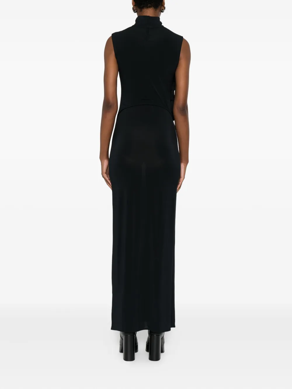 Jean Paul Gaultier Gelaagde jurk Zwart