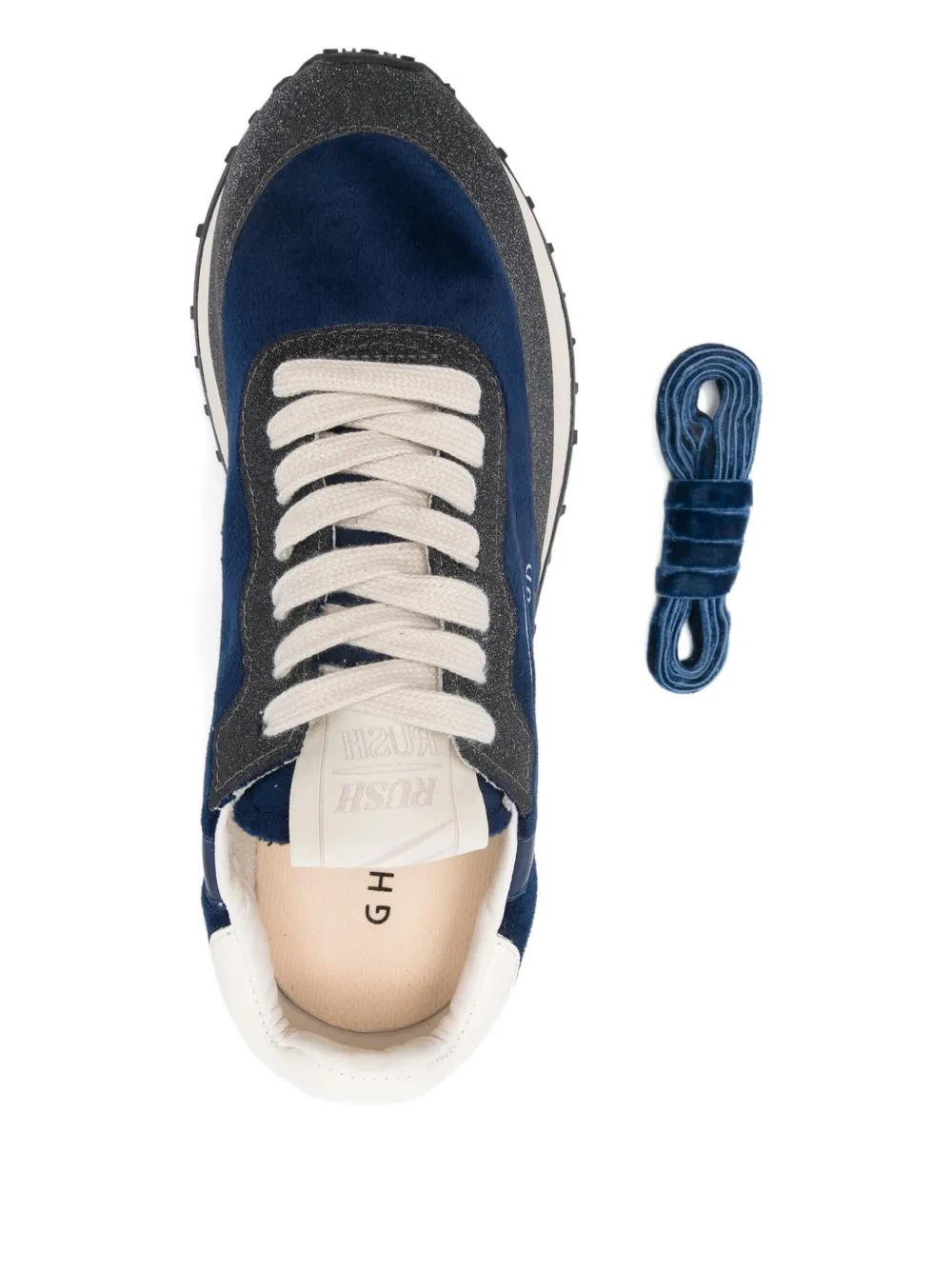 Ghoud Rush Starter Phylon Suede Panelled Sneakers In Multi