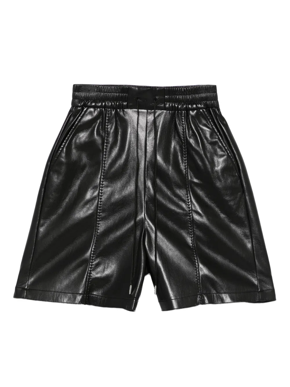 PINKO elasticated-waist shorts | Black | Image 1