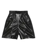 PINKO elasticated-waist shorts - Black