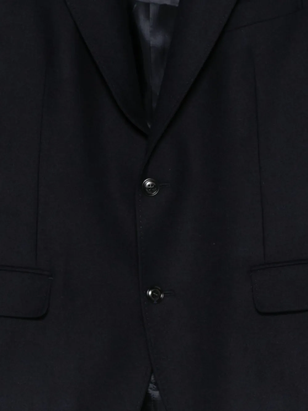 Brett Johnson Single-breasted Blazer In Black