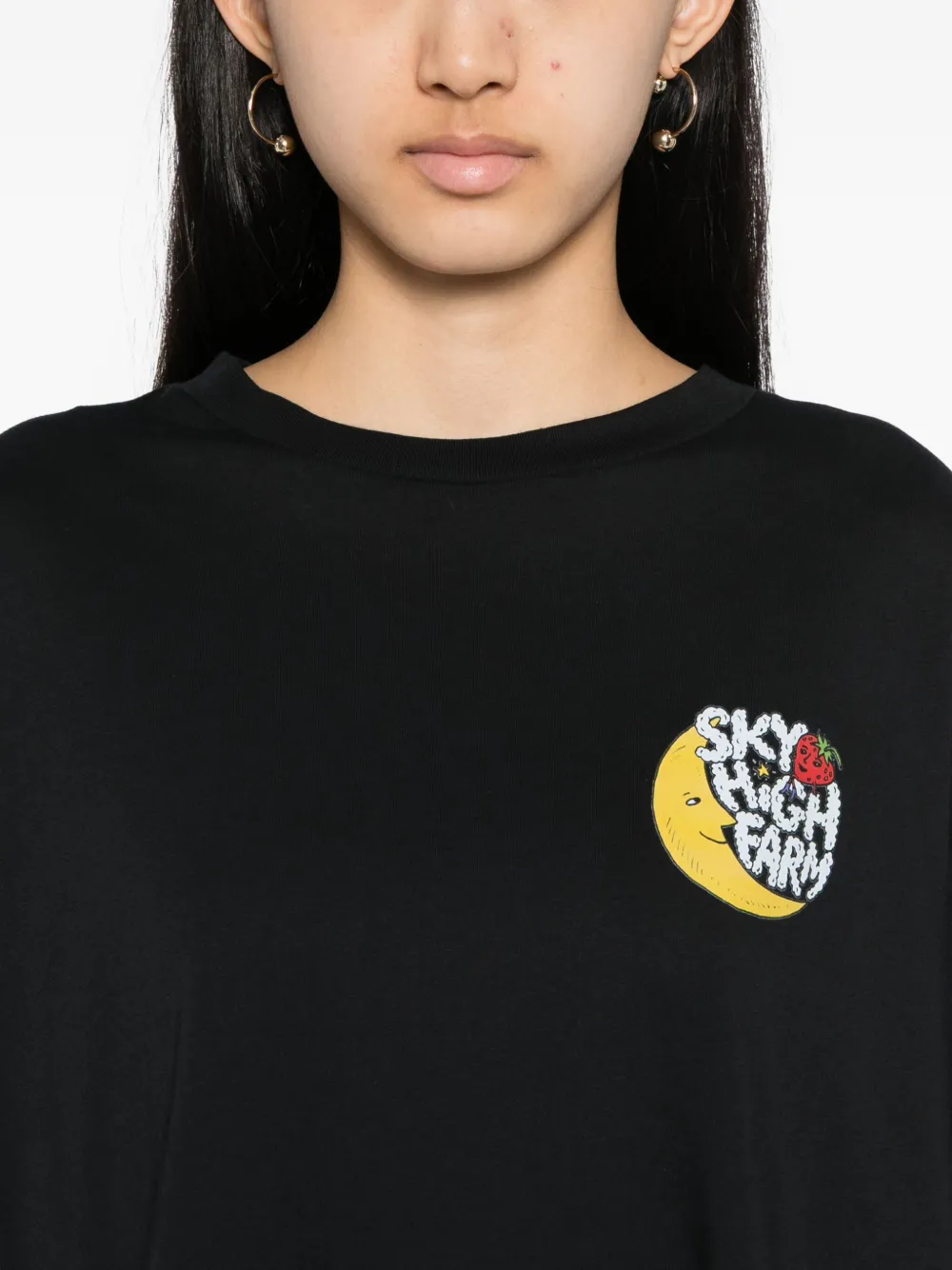 Sky High Farm Perennial Shf T-shirt In Black