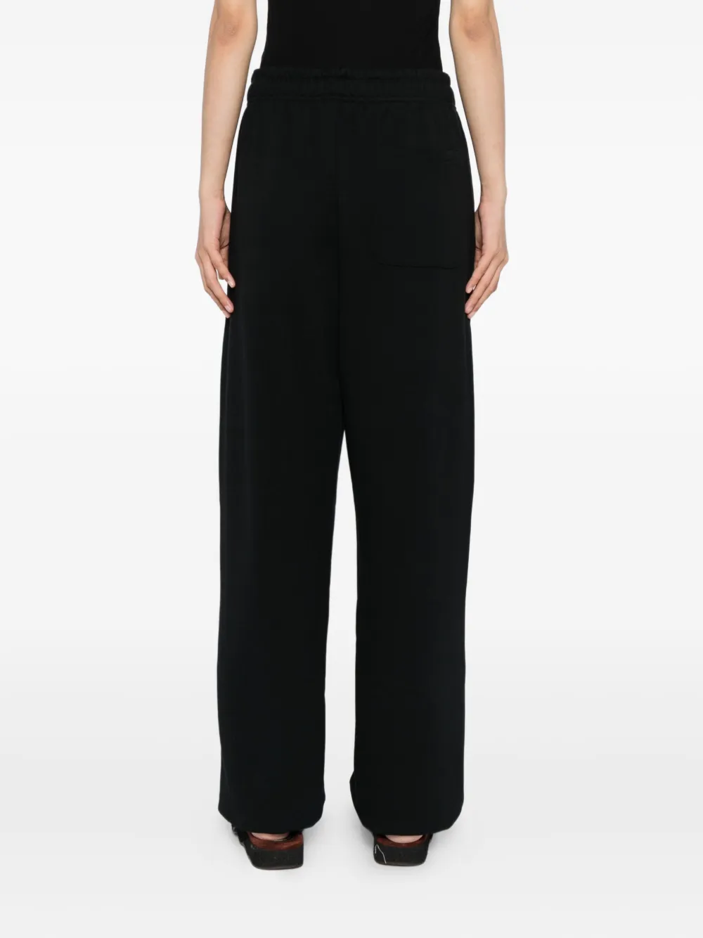 Sky High Farm Logo-printed Track Pants In Black