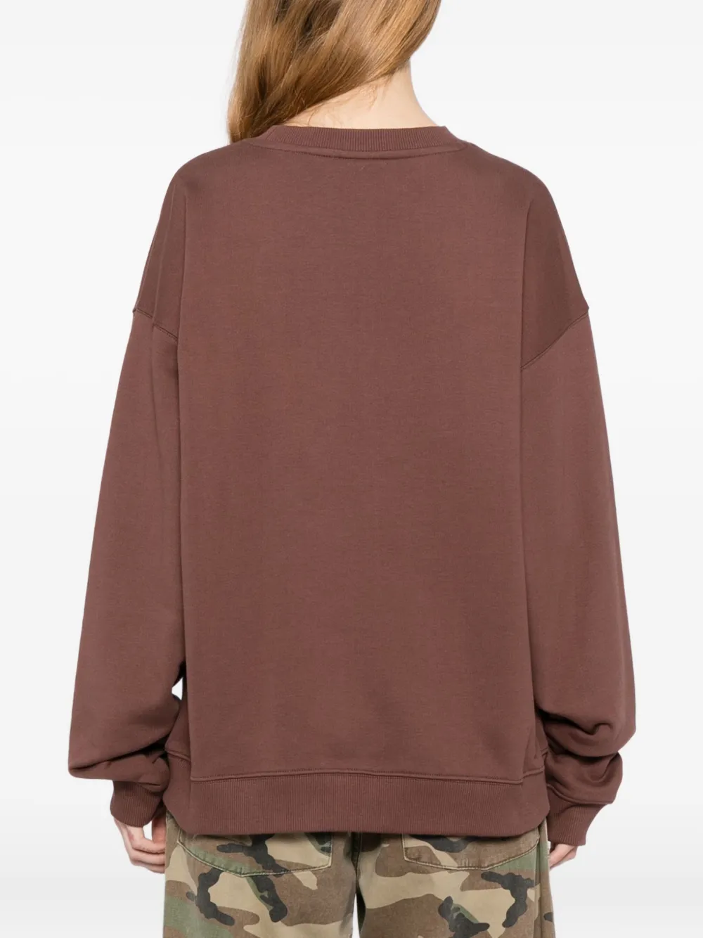 Sky High Farm Graphic-print Sweater In Brown