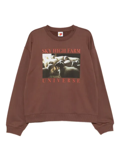 Sky High Farm graphic-print sweater