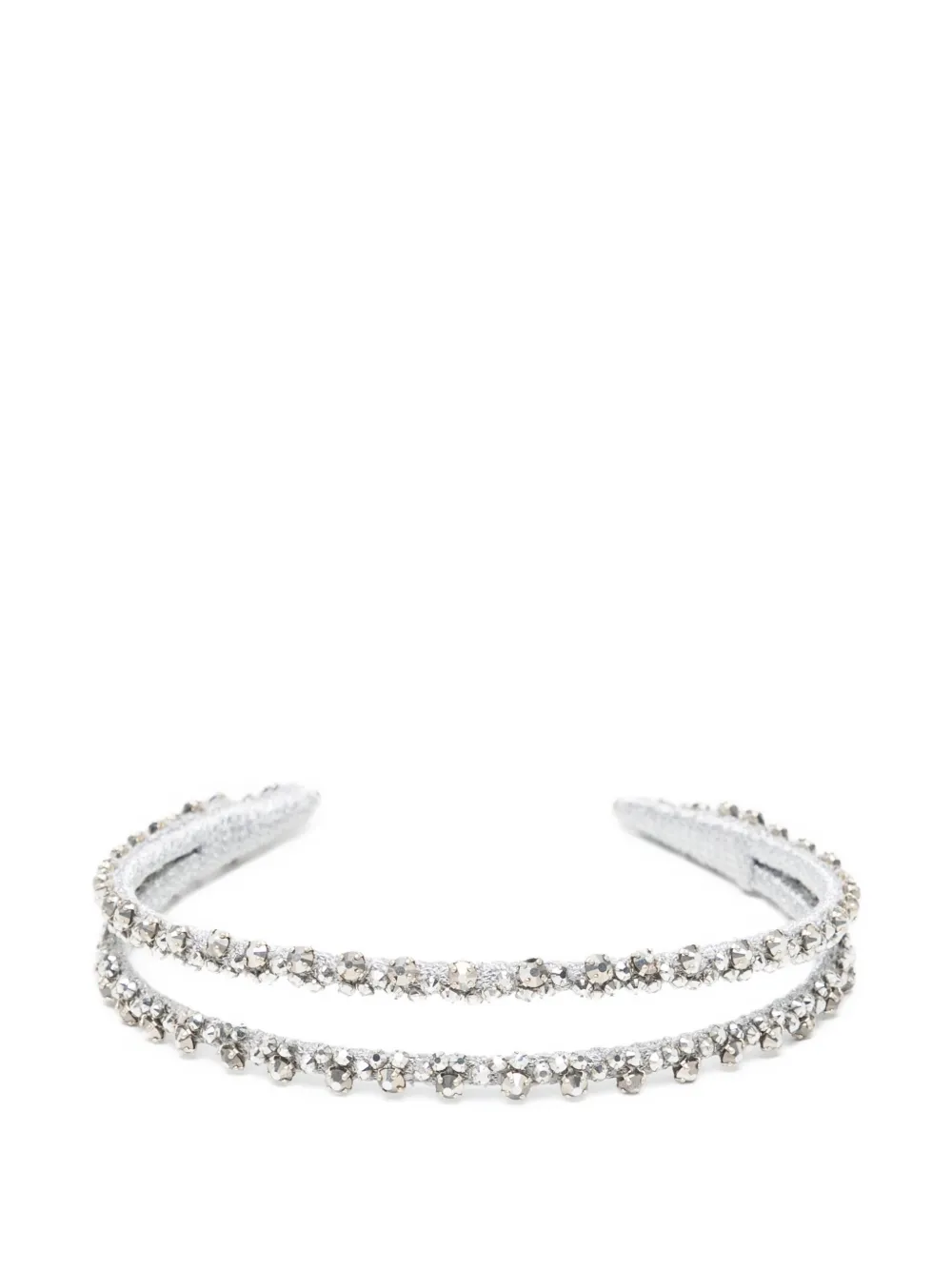 Jennifer Behr Anya Headband In Silver