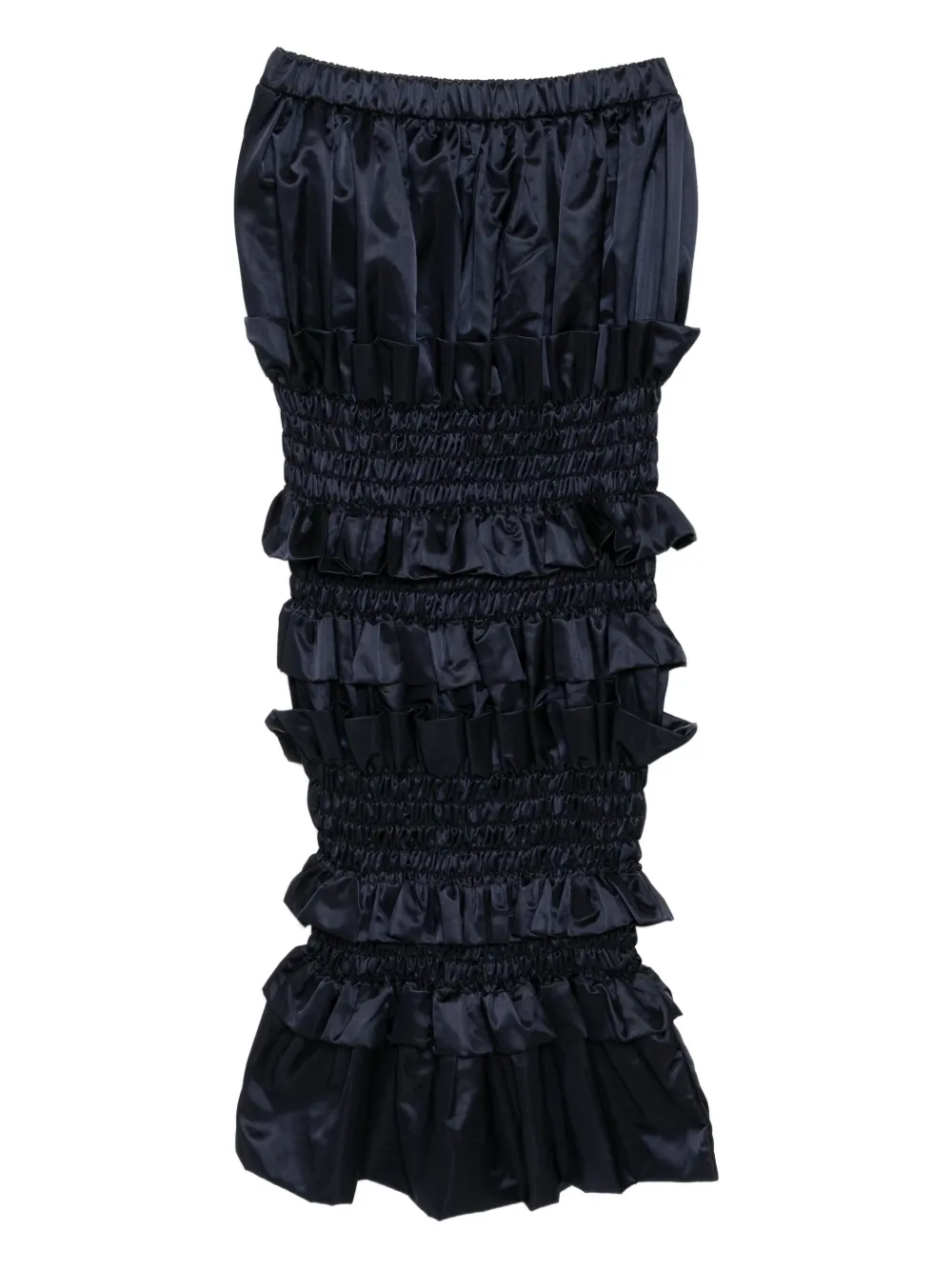 RÓISÍN PIERCE falda fruncida | azul | Image 1