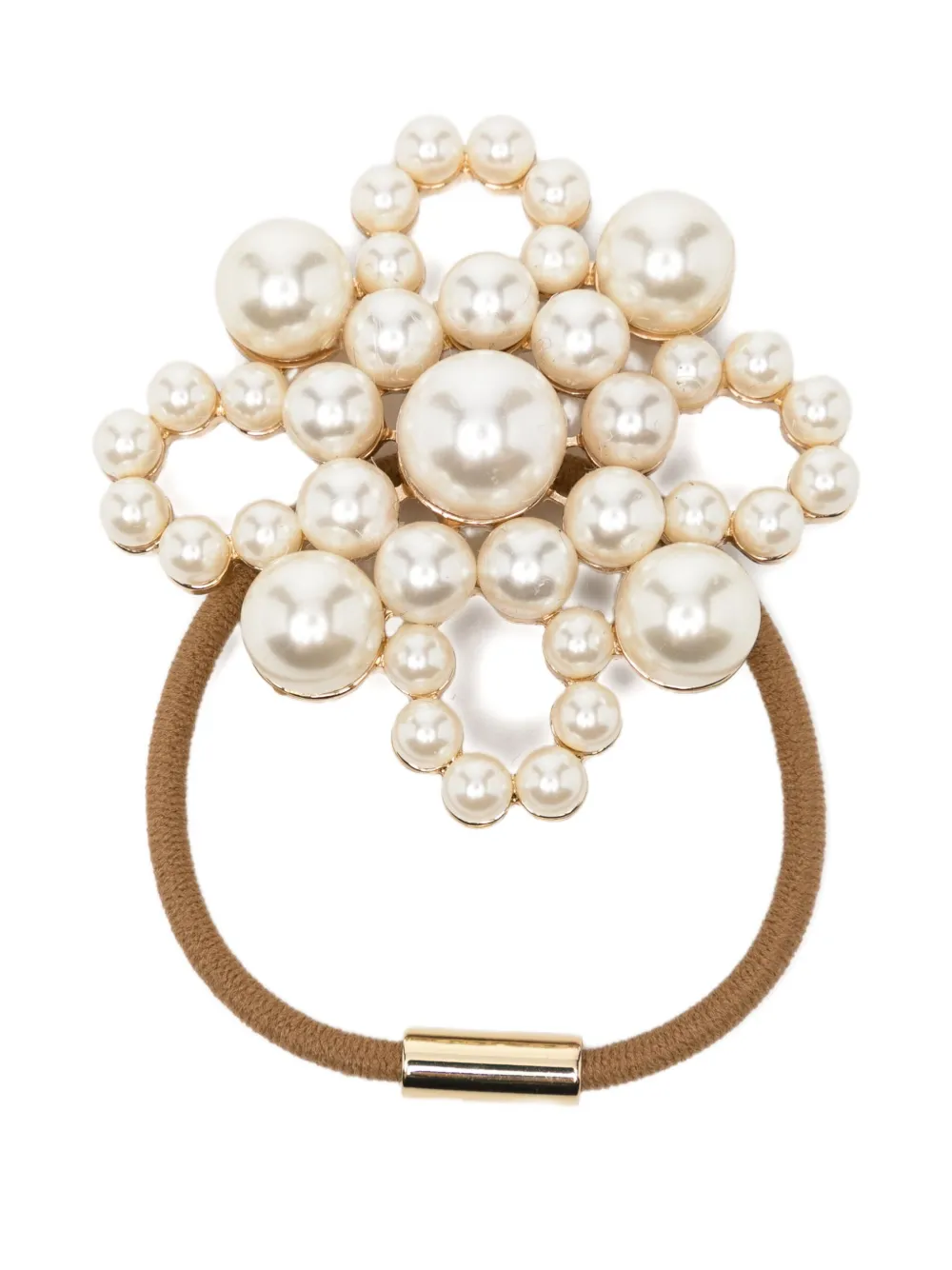 Jennifer Behr pearl embellished hair accessory - Marrone